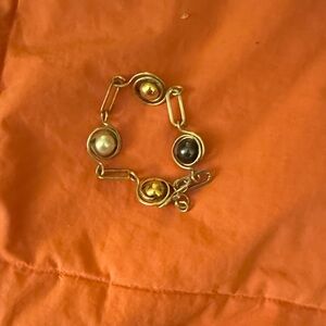 Elegant Gold and Silver Women's Bracelet